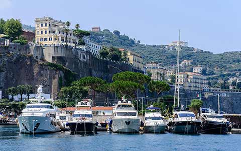 trasferimenti yacht di lusso Sorrento